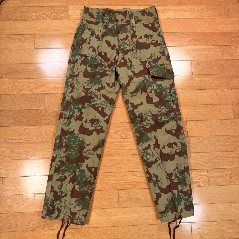 South African Police SAP 2nd Pattern Camo 1982 Combat Trousers 31x31 Vintage